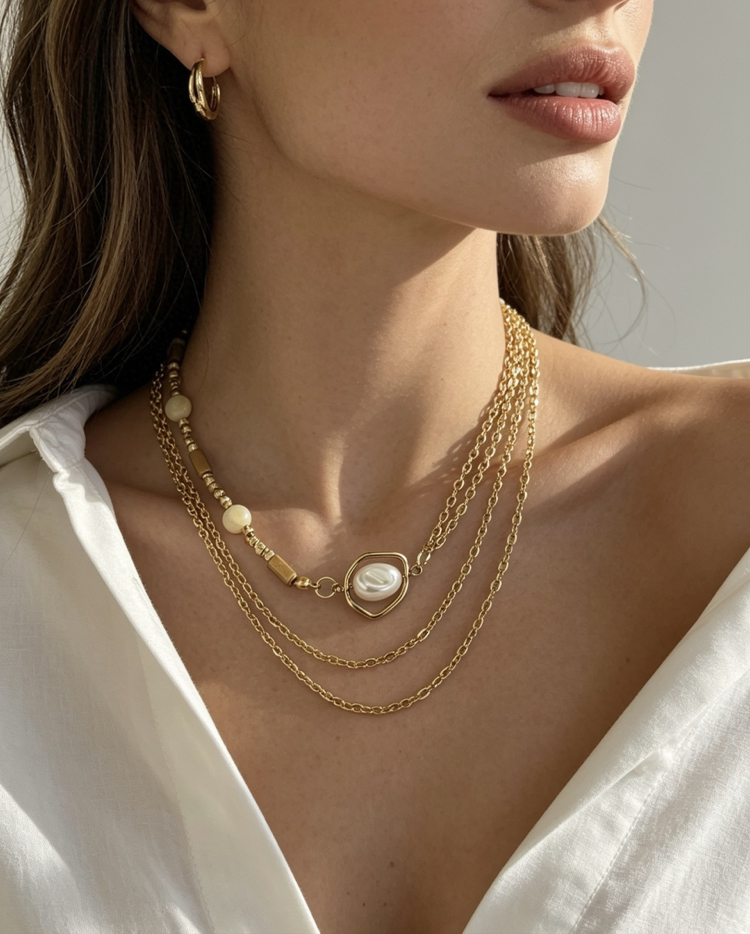 Ozy Gold Necklace 