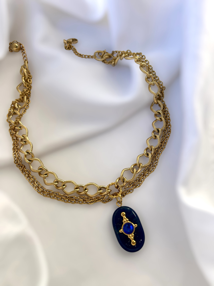 Azure Aura Necklace