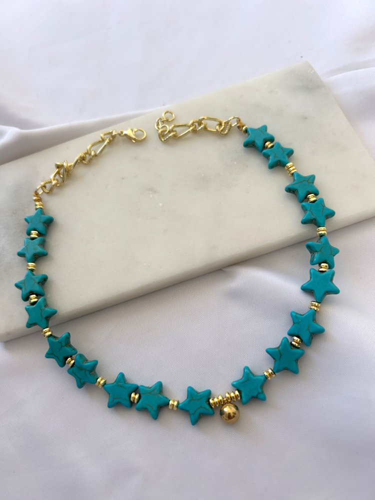 Star Blue Choker