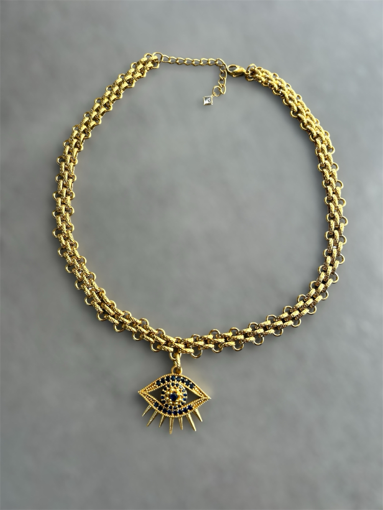 Twin eye choker