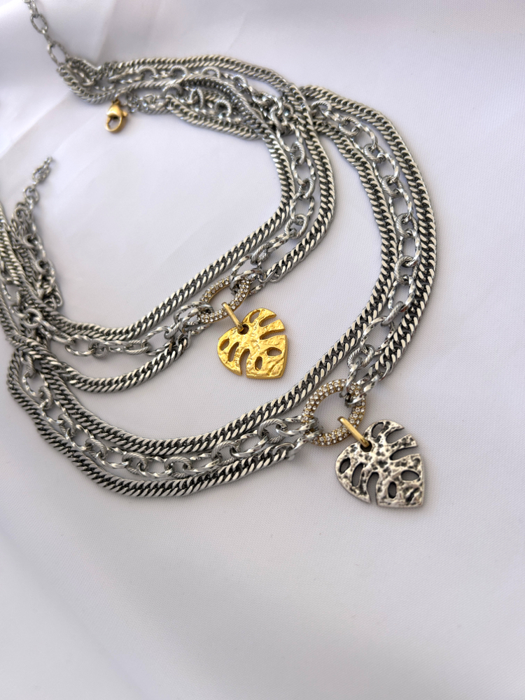 Amora Leaf Necklace