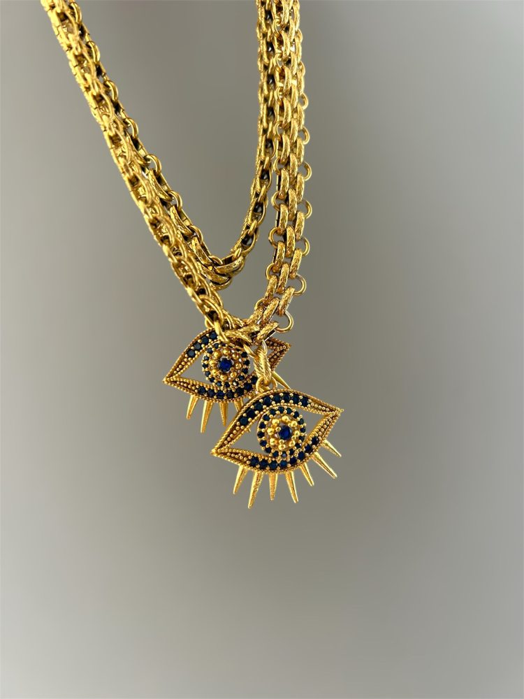 Twin eye choker