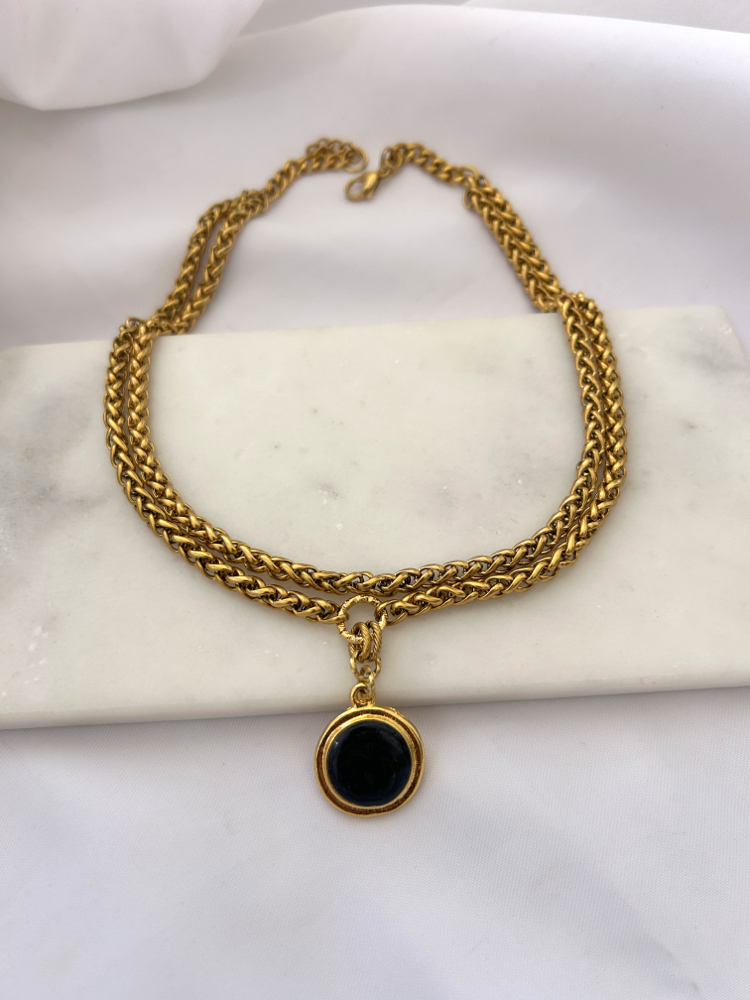 Noctis Black Necklace