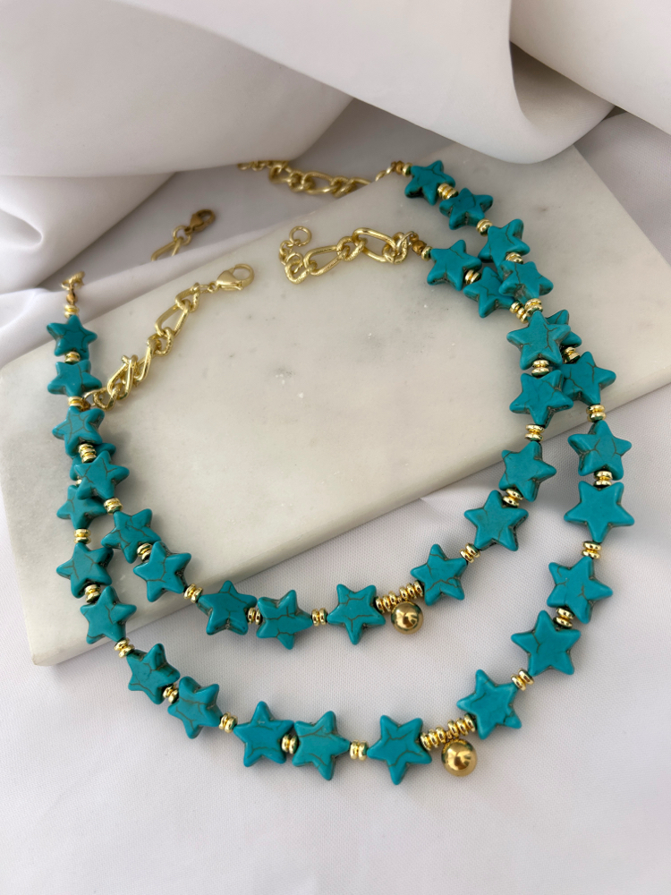 Star Blue Choker