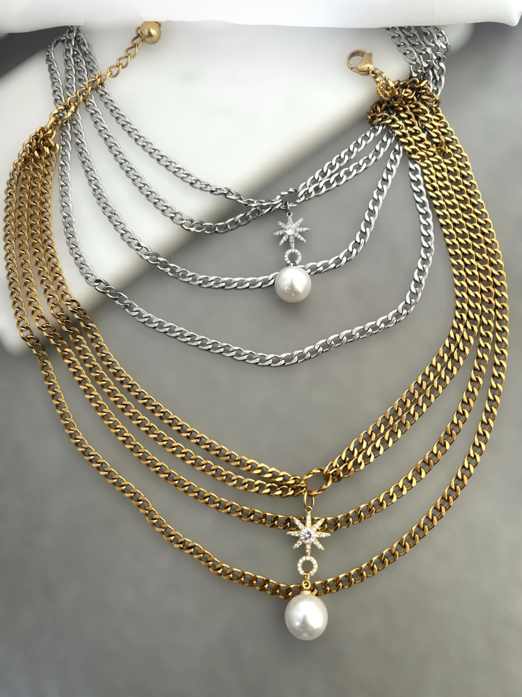 Luna drip necklace