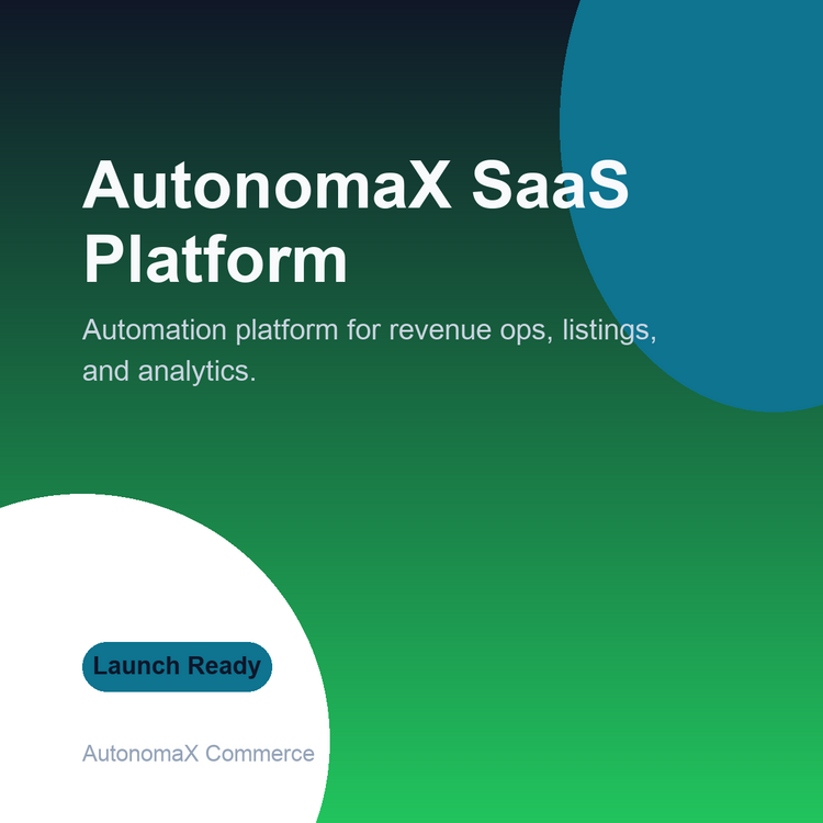 AutonomaX SaaS Platformu