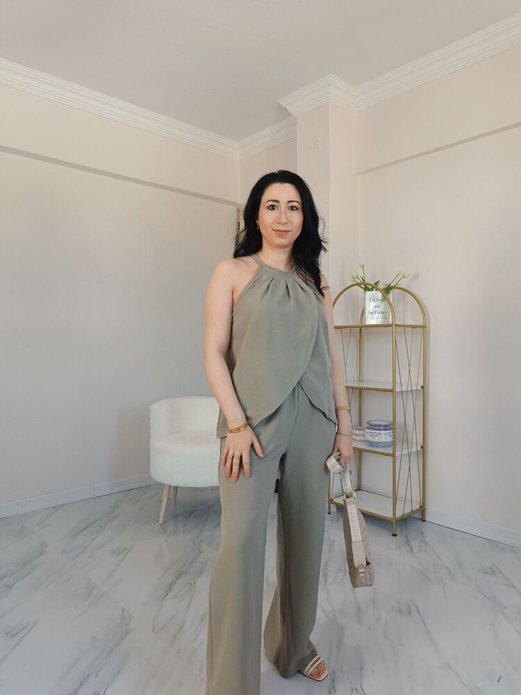 boyundan bağlı terni takım haki