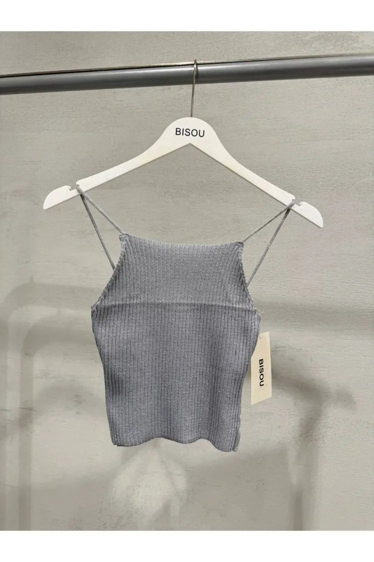 askılı simli body crop