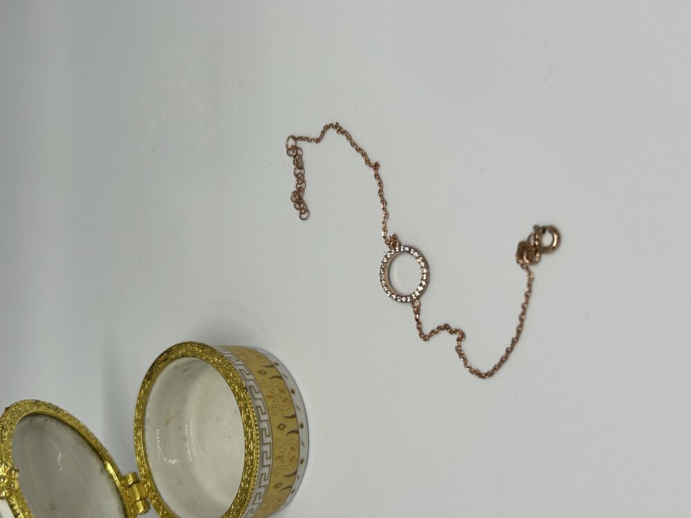 Rose Gümüş Güneş Bileklik 
