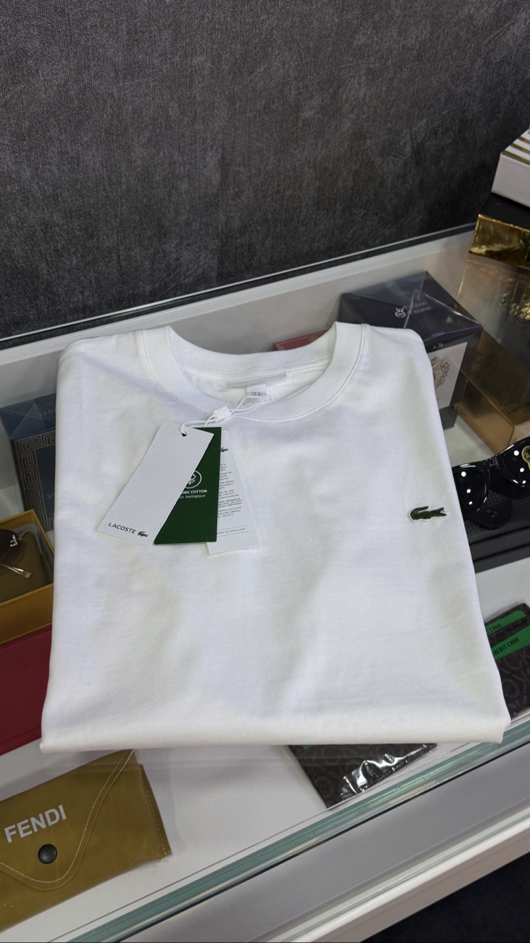 LACOSTE KOL DETAY TSHİRT