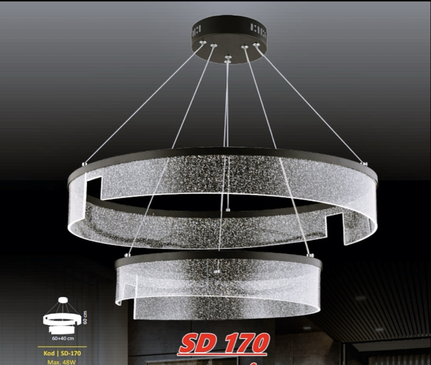Siyah Milano modeli 60/40 çap 2 katlı