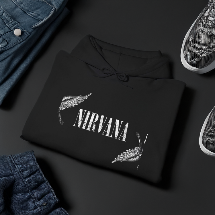 Gildan 18500 Kapüşonlu Sweatshirt Nirvana