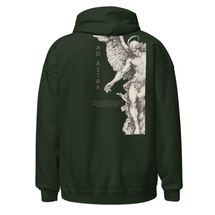 Gildan 18500 Kapüşonlu Sweatshirt Ad astra