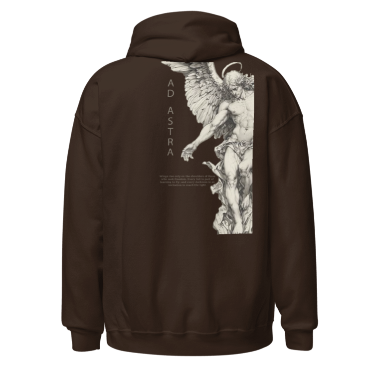 Gildan 18500 Kapüşonlu Sweatshirt Ad astra
