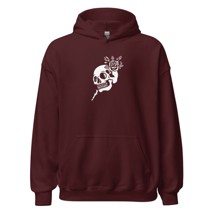 Gildan 18500 Kapüşonlu Sweatshirt Skull
