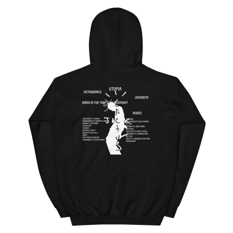 Gildan 18500 Kapüşonlu Sweatshirt Travis Scott