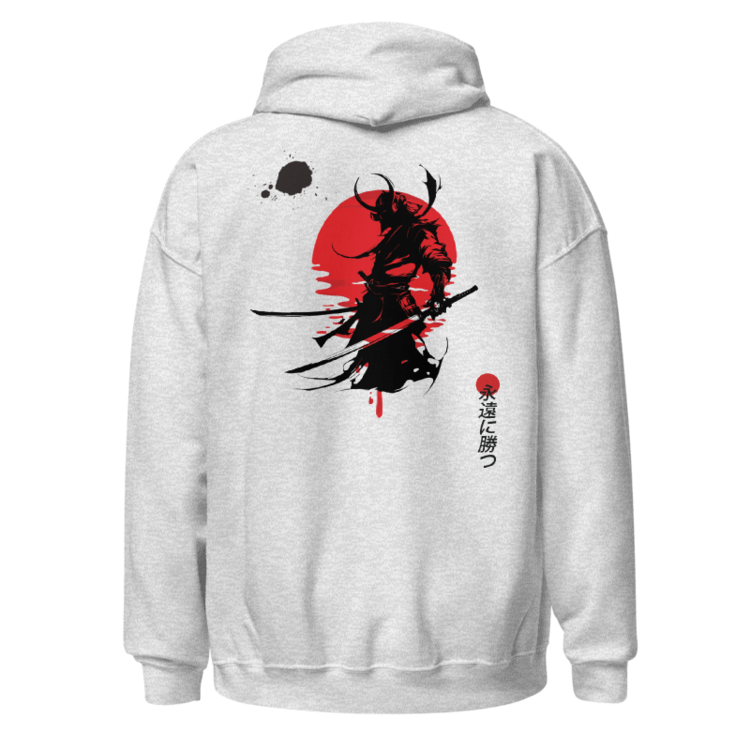 Gildan 18500 Kapüşonlu Sweatshirt Shadow Samurai