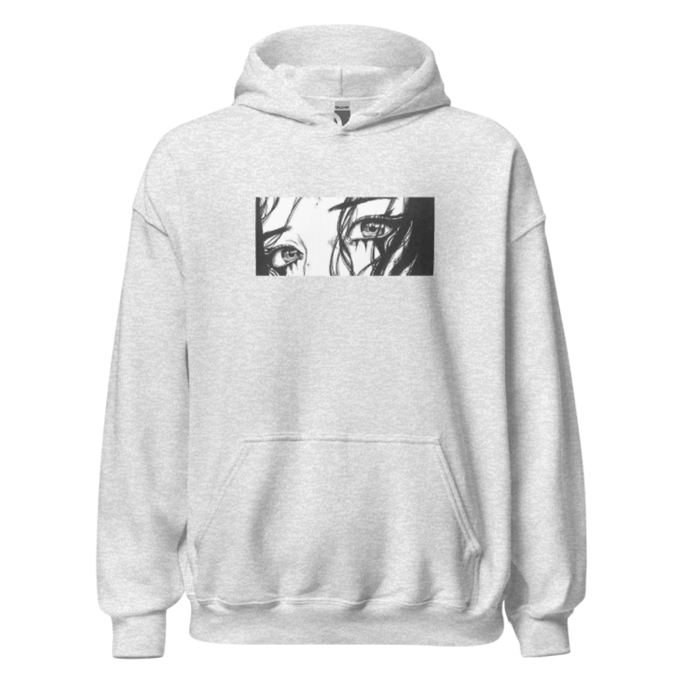 Erkek Hoodie – Gildan 18500 Manga Eyes