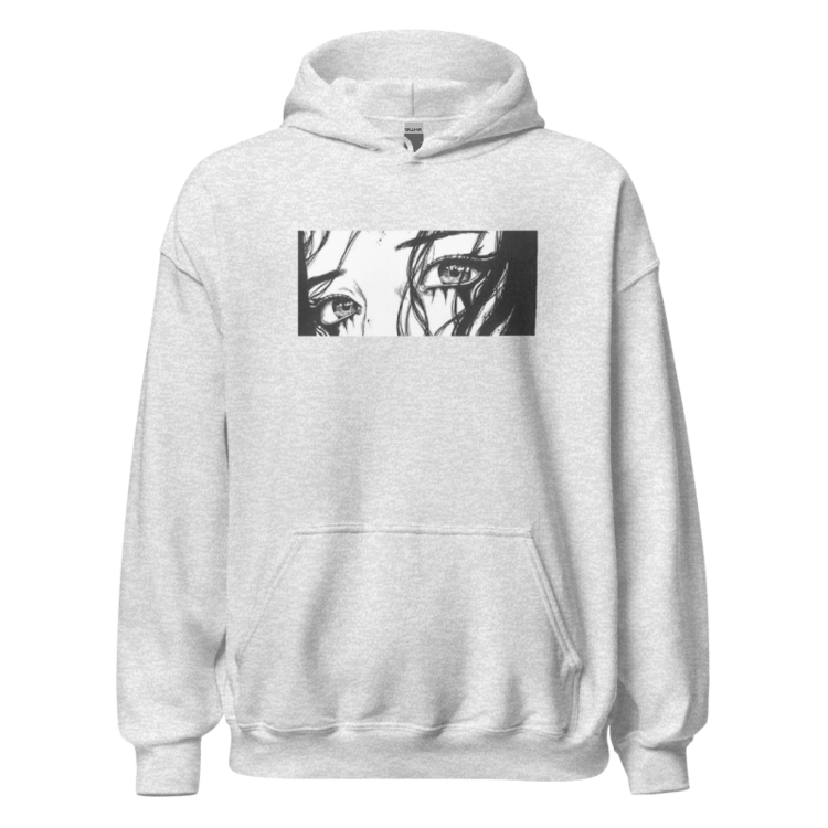 Erkek Hoodie – Gildan 18500 Manga Eyes