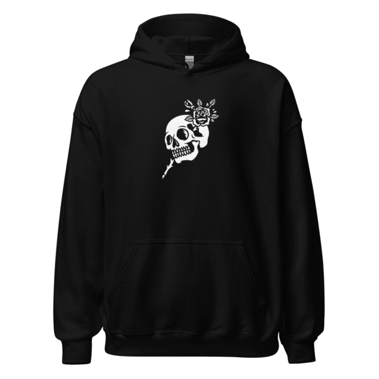 Gildan 18500 Kapüşonlu Sweatshirt Skull