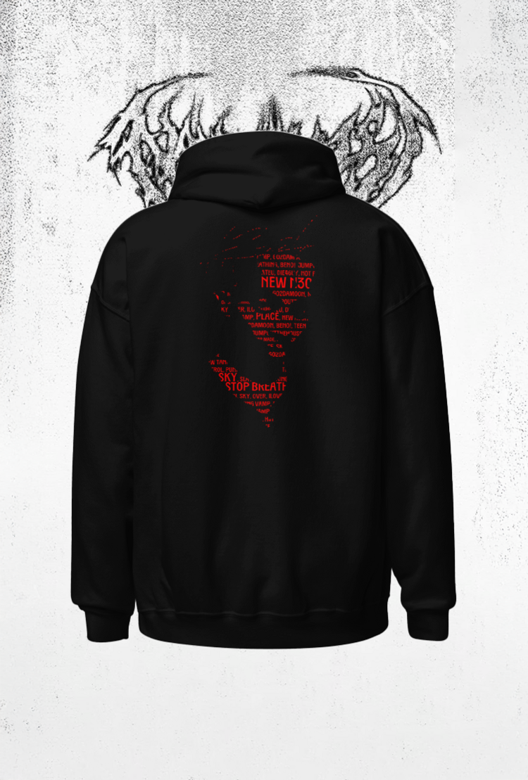 Gildan 18500 Kapüşonlu Sweatshirt Playboi Carti - RED