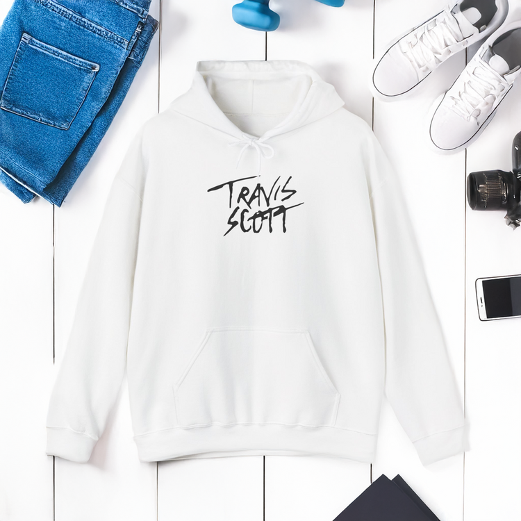 Gildan 18500 Kapüşonlu Sweatshirt Travis Scott