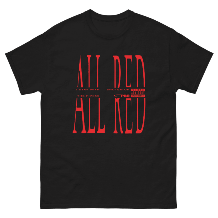 Tişört – Gildan 5000 Playboi Carti All Red