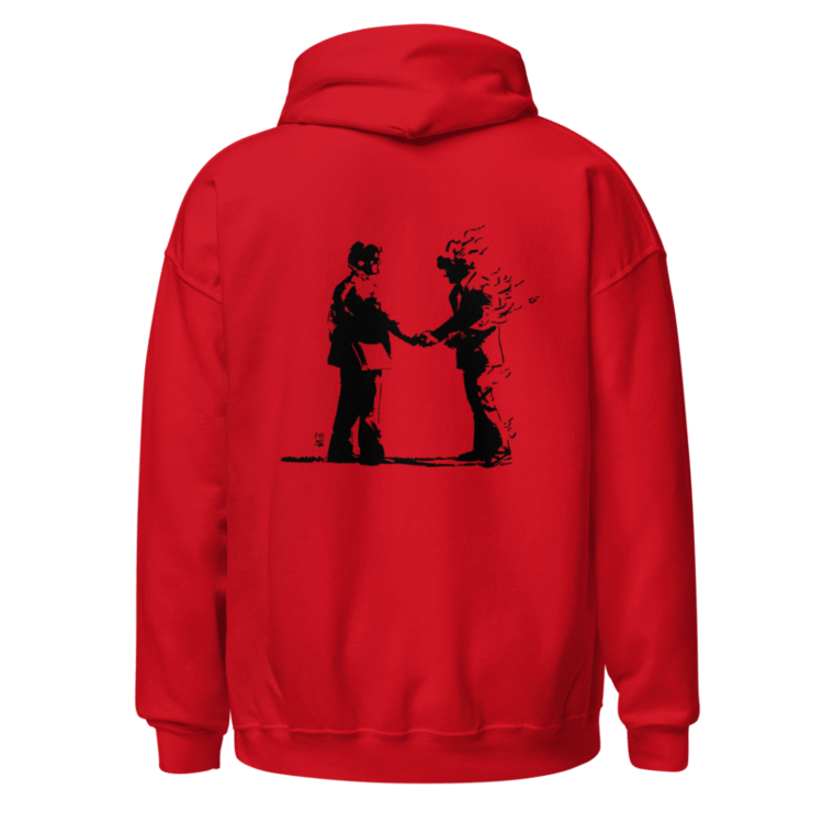 Gildan 18500 Kapüşonlu Sweatshirt Pink Floyd 