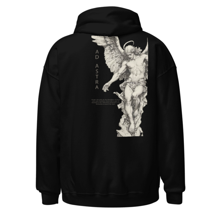 Gildan 18500 Kapüşonlu Sweatshirt Ad astra