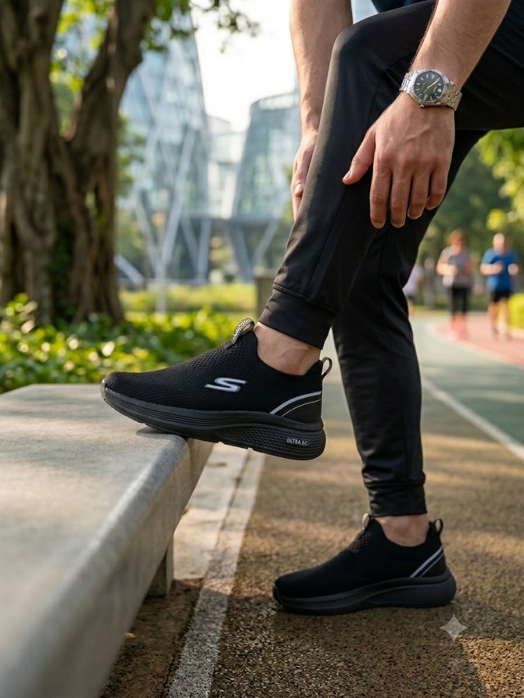 SKECHERS İTHAL TABAN TRİKO KUMAŞ SPOR AYAKKABI