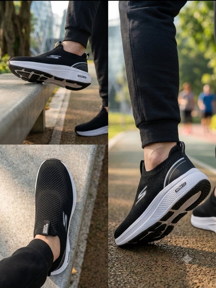 SKECHERS ERKEK TRİKO KUMAŞ İTHAL SPOR AYAKKABI 