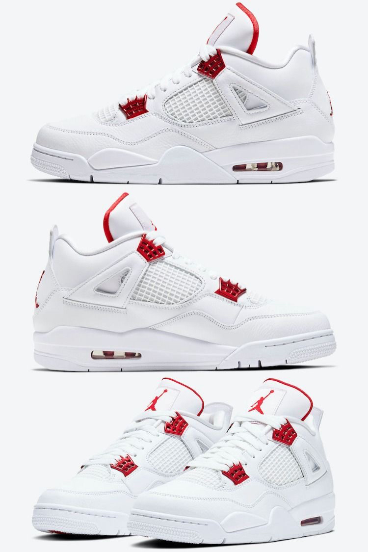 Jordon 4 Retro Metalic Red