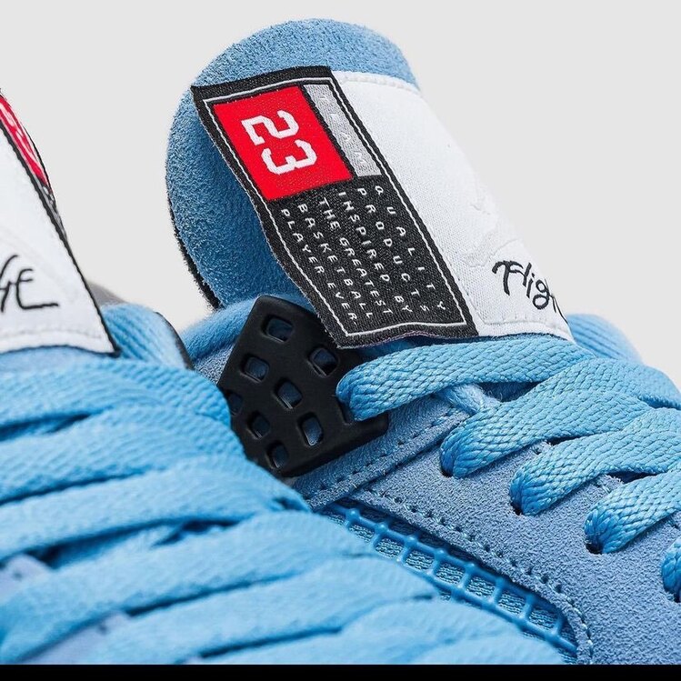 Air jordon 4 Retro university Blue