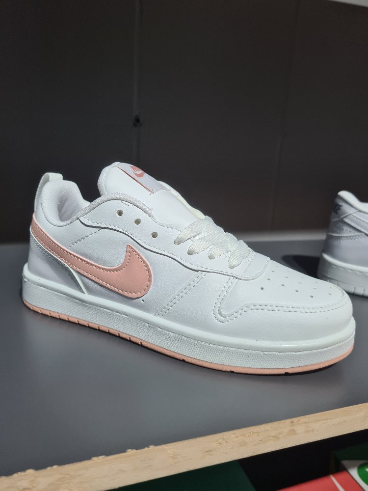 NIKE COURT BEYAZ PEMBE KADIN
