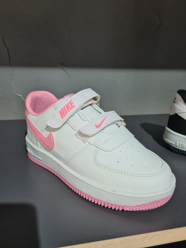 NIKE AIR FORCE 1 BEYAZ PEMBE ÇOCUK 