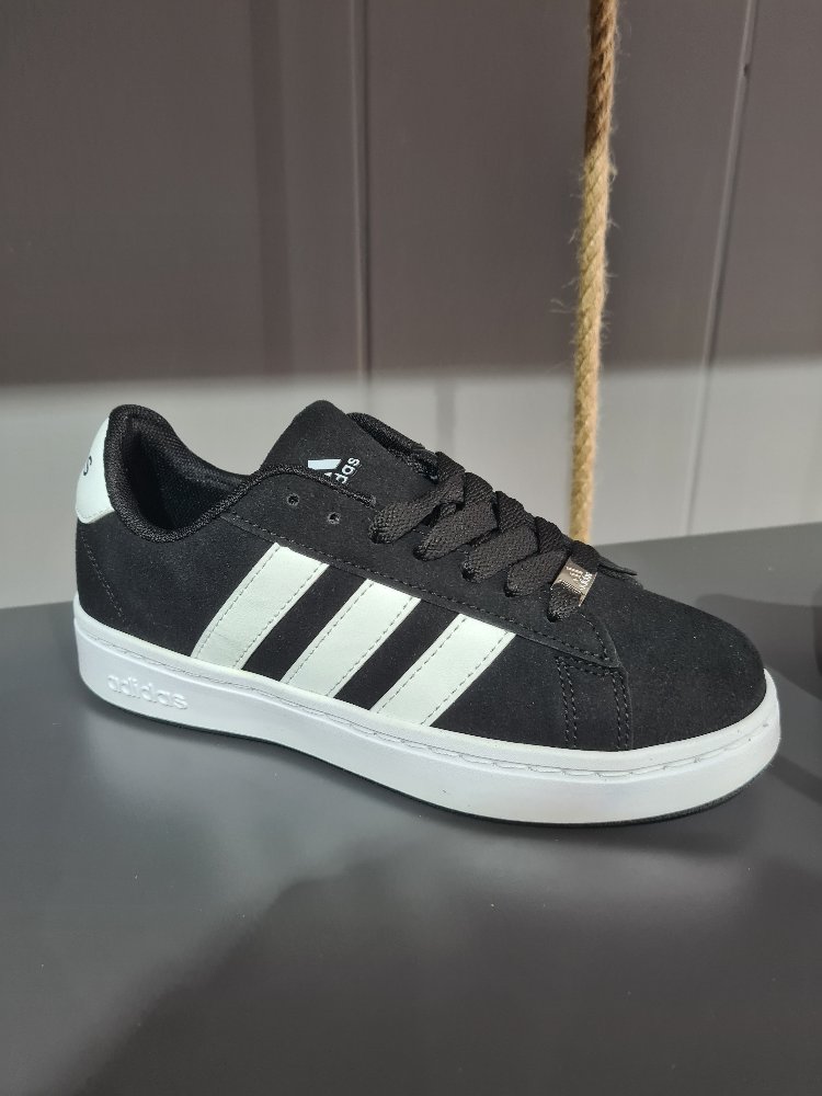 ADIDAS CAMPUS SUET SIYAH BEYAZ KADIN