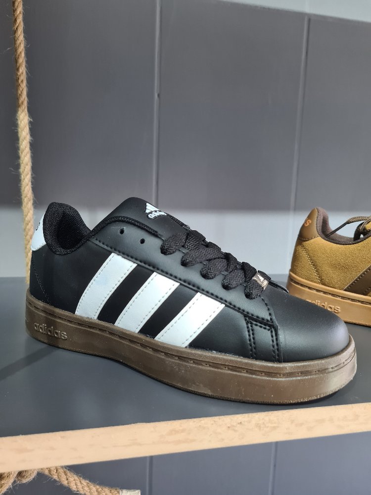 ADIDAS CAMPUS SIYAH BEYAZ KAHVE KADIN