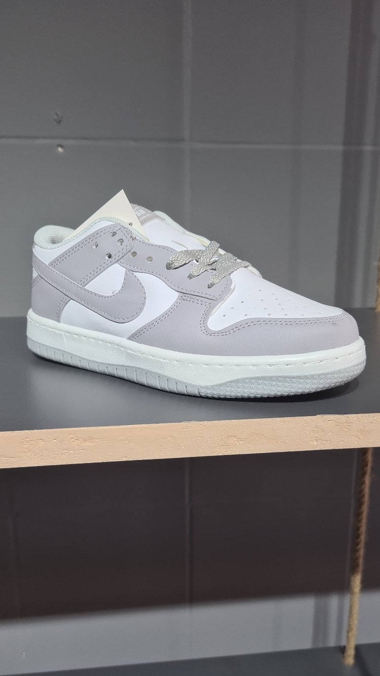 NIKE DUNK BEYAZ GRİ KADIN