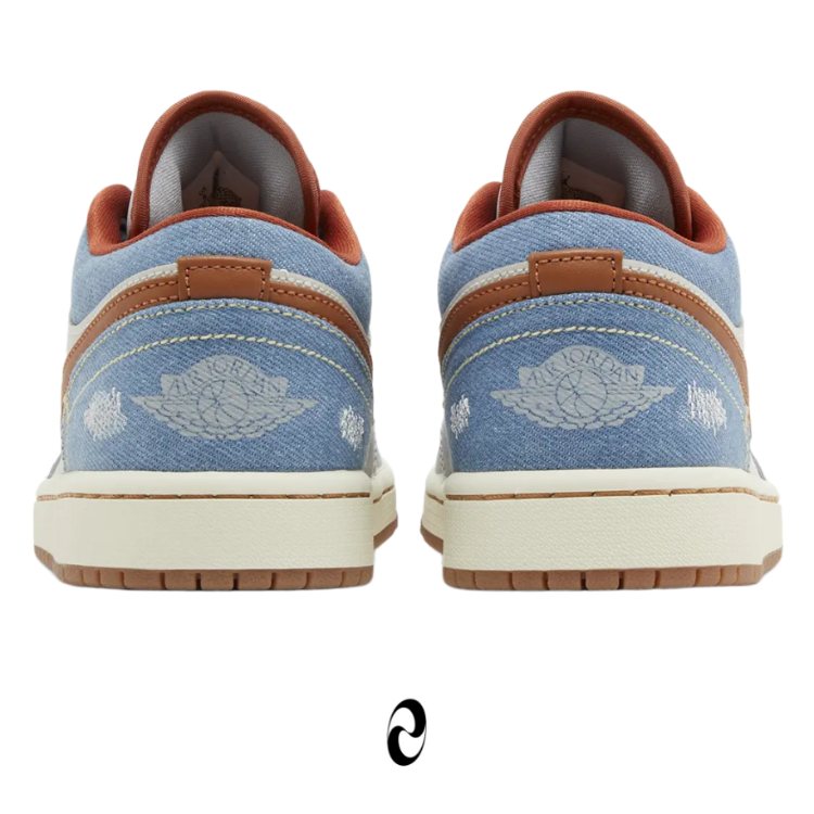 Wmns Air Jordan 1 Low 'Phantom Denim'