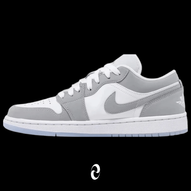 Jordan 1 Low White Wolf Grey