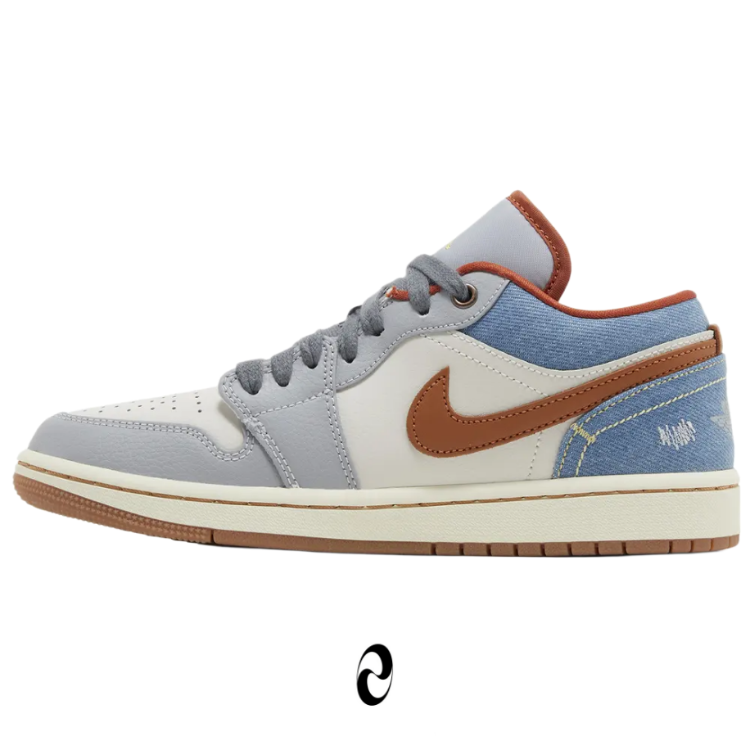 Wmns Air Jordan 1 Low 'Phantom Denim'