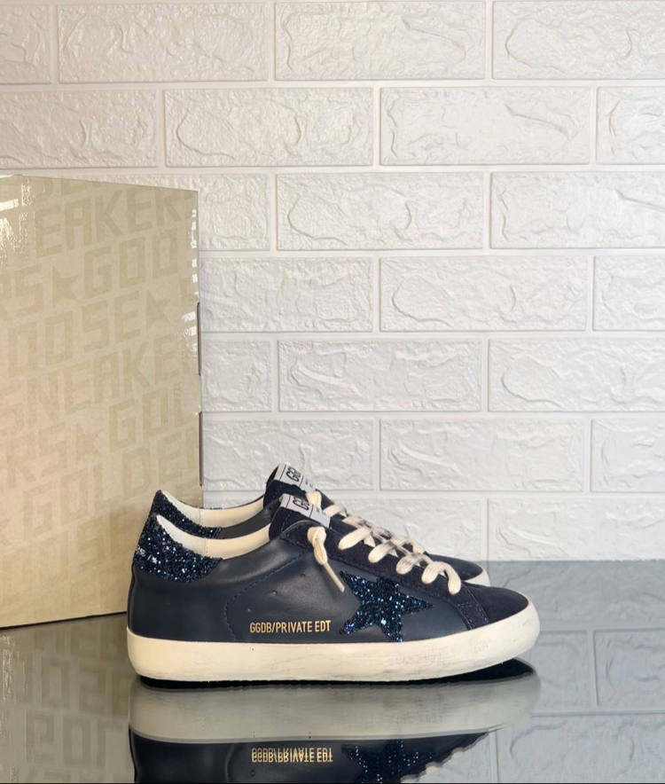 Golden Goose Kadın Lacivert Sneaker (İthal)