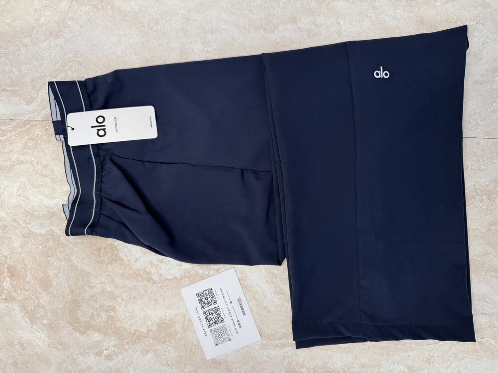 Alo Yoga Pantolon Lacivert Suit Up Trouser (Regular)