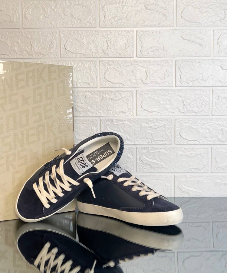 Golden Goose Kadın Lacivert Sneaker (İthal)