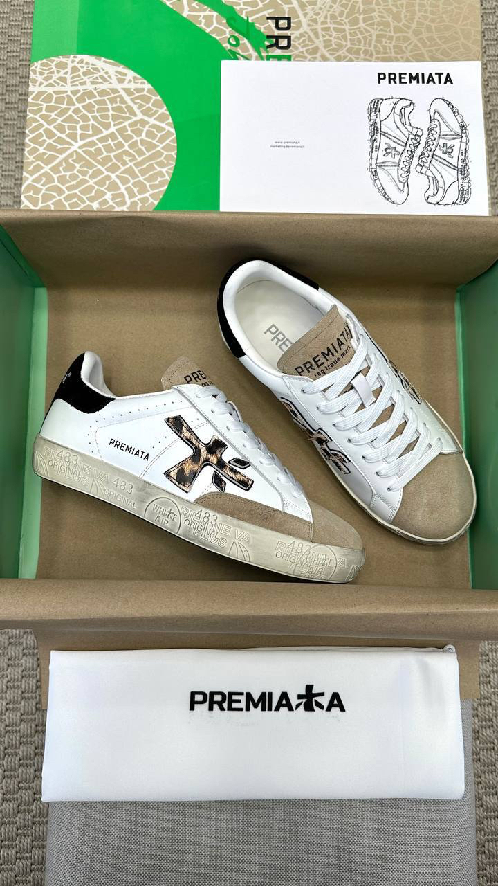 Premiata Stevend Beyaz Kadın Sneaker (Premium)