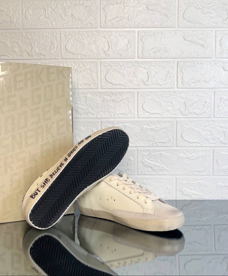 Golden Goose Kadın Beyaz Sneaker (İthal)