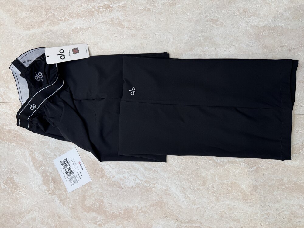 Alo Yoga Pantolon Kadın Siyah Suit Up Trouser (Regular)