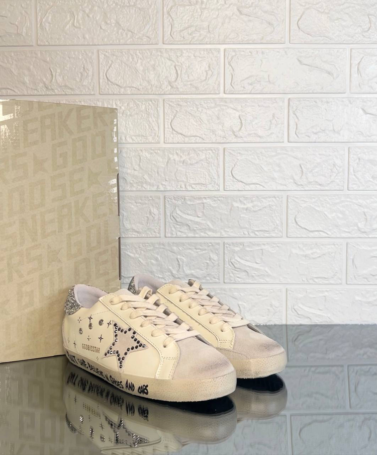 Golden Goose Kadın Beyaz Sneaker (İthal)