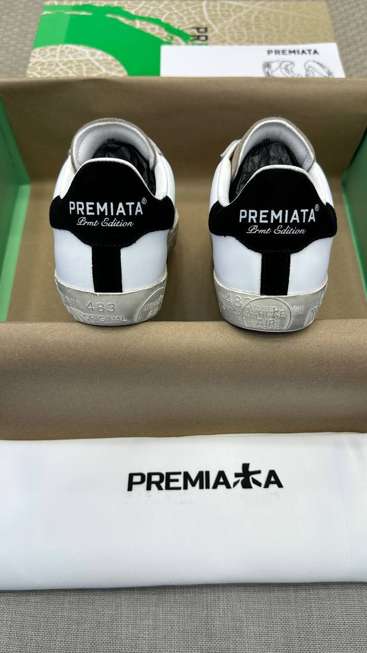 Premiata Stevend Beyaz Kadın Sneaker (Premium)