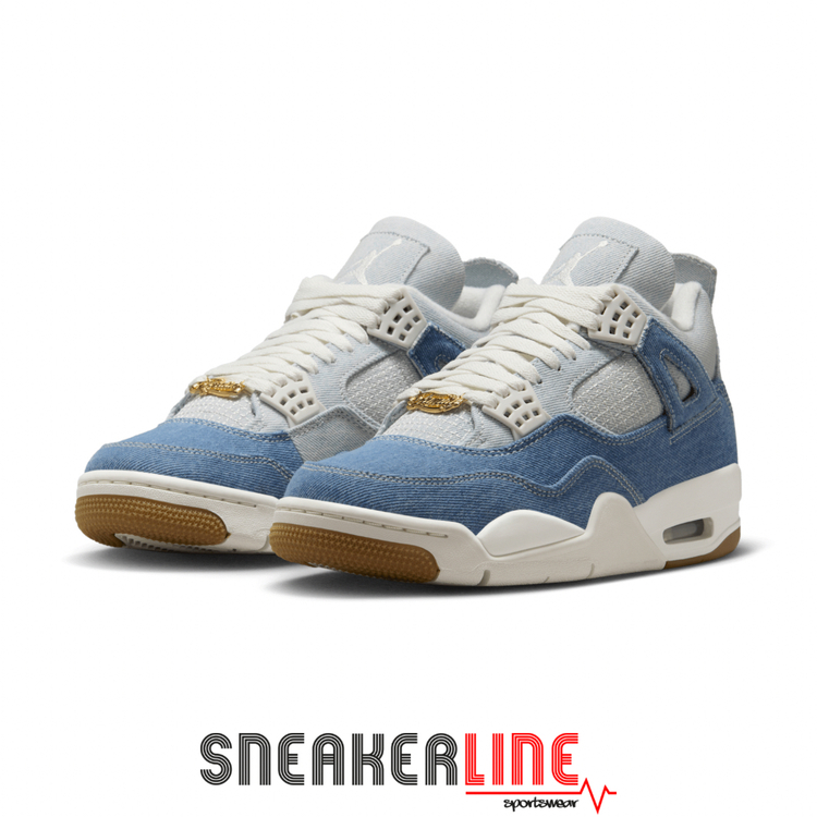 Nike Air Jordan Retro 4 Worn Blue